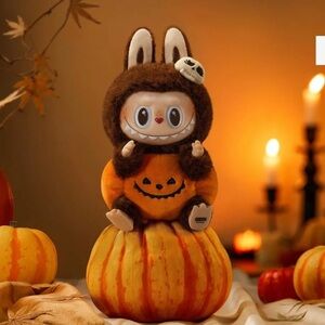 Plush Halloween Pumpkin Labubu